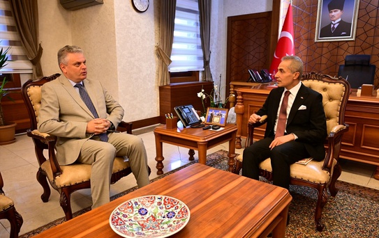 Moldova Büyükelçisi Nevşehir'i Ziyaret Etti