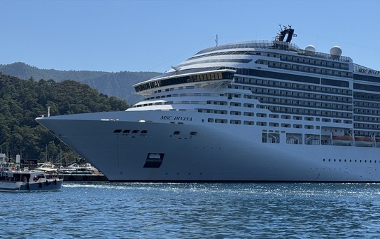 MSC Divina Marmaris'te