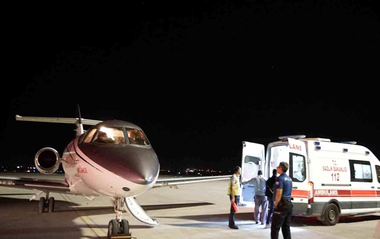 Tülin Bebek, İstanbul'a Ambulans Uçakla Nakledildi