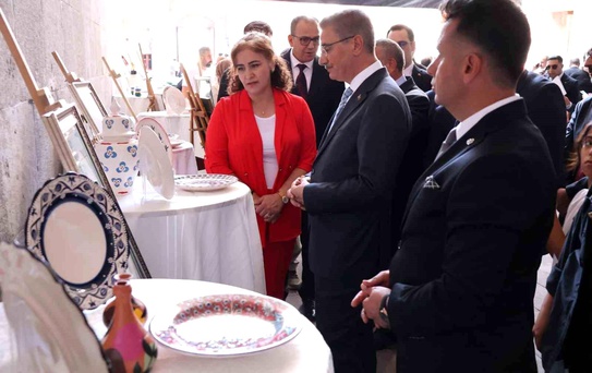 Erzurum'da şehit yakını kadınlardan 15 Temmuz sergisi