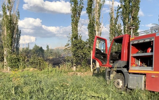 Çorum'da Orman Yangını Çıktı