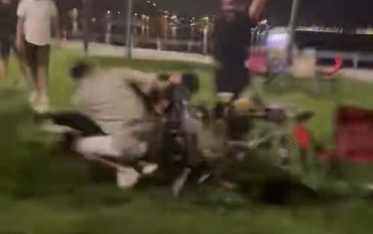 Pikniğe gidip dayak yediler: Yumruklar, sopalar havada uçuştu!