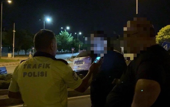 Kayseri'de Alkol Testini Reddeden Sürücüye Cezası Kesildi