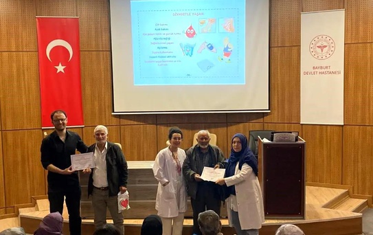 Bayburt'ta Diyabet Okulu Tamamlandı