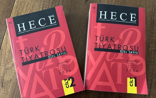 Hece Dergisi'nden Türk Tiyatrosu Özel Sayısı