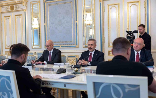 Hakan Fidan'a Ukrayna Nişanı