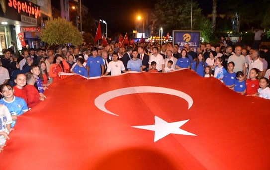 Çaycuma'da 15 Temmuz 10. Yıl Anmasına Yoğun İlgi