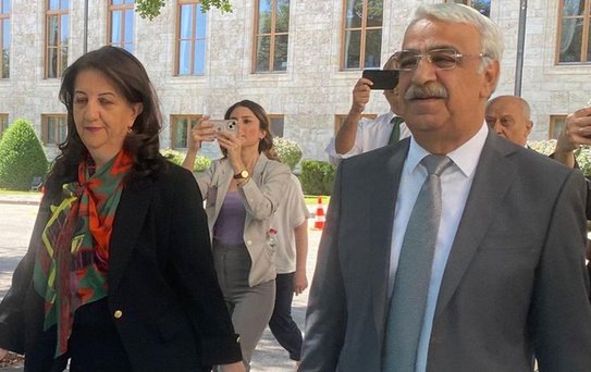 DEM Parti heyetinden MHP Genel Başkanı Bahçeli ile görüşmeye ilişkin açıklama
