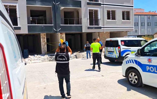 Sultanhanı'nda İşçi İnşaatta Düştü, Hayatını Kaybetti