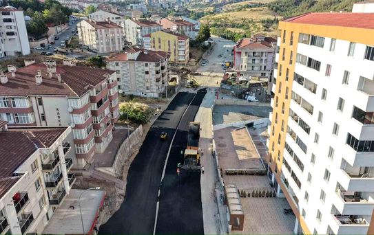 Karabük'te 1010. Cadde modern bulvara dönüştürülüyor