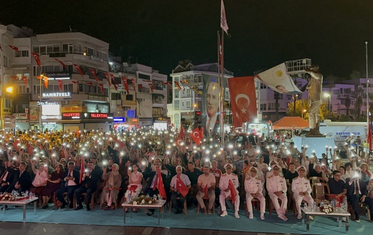 Marmaris'te 15 Temmuz anma etkinlikleri