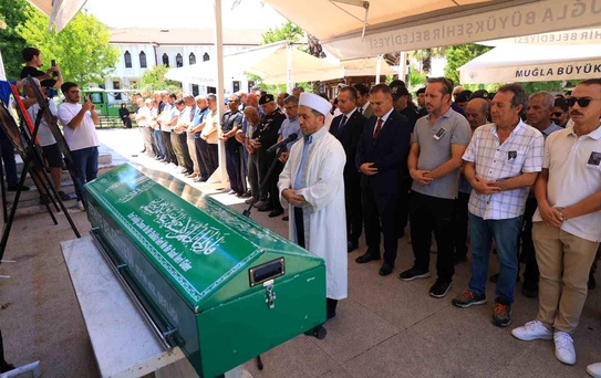 Muğla Valisi, şehit yakını Muharrem Fakı'nın cenaze törenine katıldı