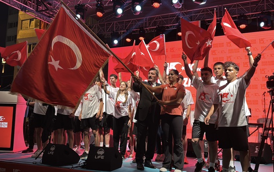 Samsun'da 15 Temmuz coşkusu: şehitler dualarla anıldı