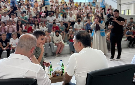 Murat Baybatur Yaz Okulu'nu Ziyaret Etti
