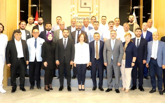 MHP heyetinden KUTSO'ya ziyaret: Kütahya'nın ekonomik geleceği için ortak istişare
