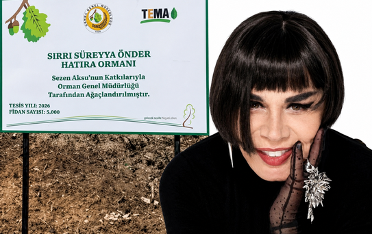 Sezen Aksu’dan vefa örneği! Özkan Uğur ve Sırrı Süreyya Önder için 10 bin fidan