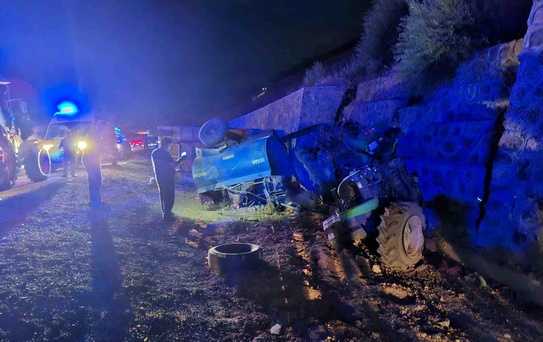 Bingöl'de Traktör Kazası: 1 Ölü