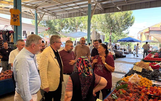 AK Parti Denizli Esnafı Ziyaret Etti
