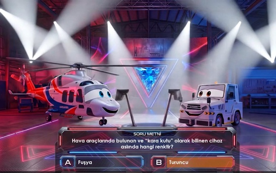 Jandarma'dan Bilgi Yarışması: GÖKBEY Helikopteri