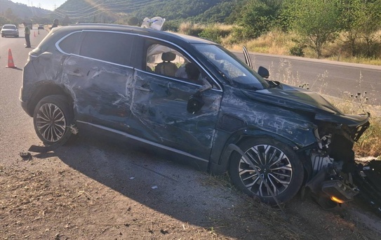 Reşadiye'de Kaza: 5 Yaralı