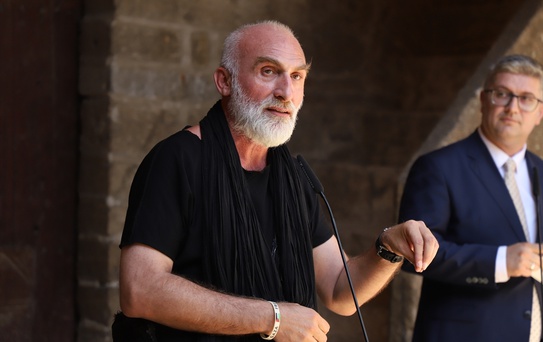Engin Uzun'un 'Şahit Ol' Sergisi Üsküp'te Açıldı