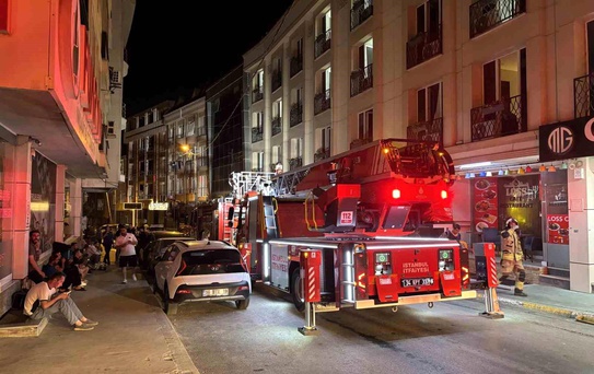 Esenyurt'ta Otelde Yangın Panigi