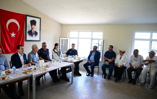 Vali Turan'dan Köy Ziyareti