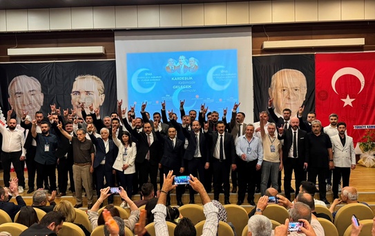 MHP Sivas'ta Yalçındağ Yeniden Başkan