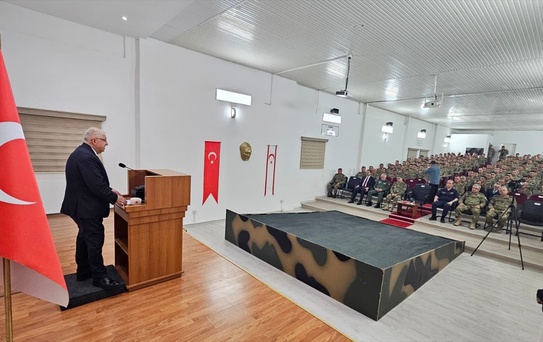 Bakan Güler: Kıbrıs'ta kararlıyız