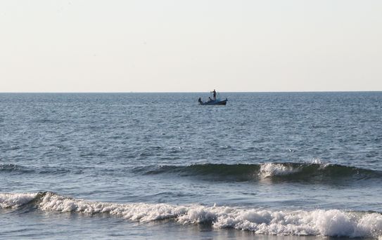 Samsun'da Tekne Alabora Oldu