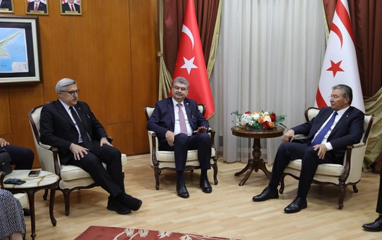 TBMM heyeti KKTC'de kabul edildi