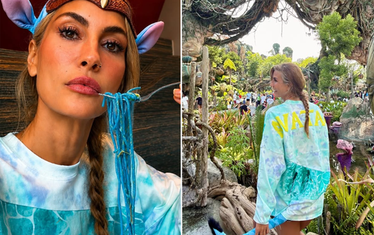 Çağla Şıkel’den eğlenceli tatil pozları: İngiltere'de 'Avatar' oldu