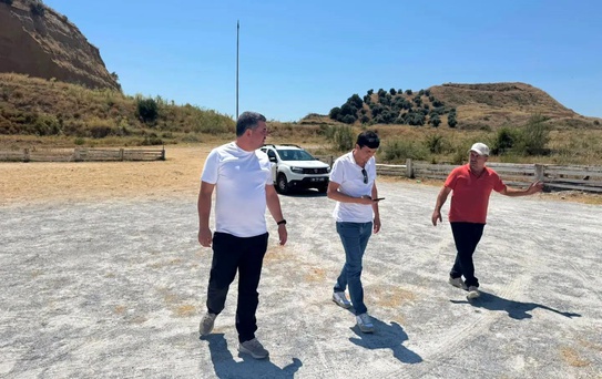 Germencik'te 7. Geleneksel Boğa Güreşi için hazırlıklar sürüyor
