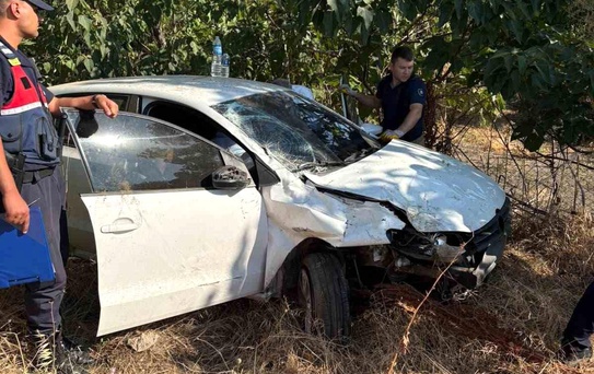 Gönen'de trafik kazası: 1 yaralı
