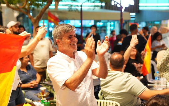 Lübnan'da İspanya'nın Şampiyonluğu Coşkuyla Kutlandı