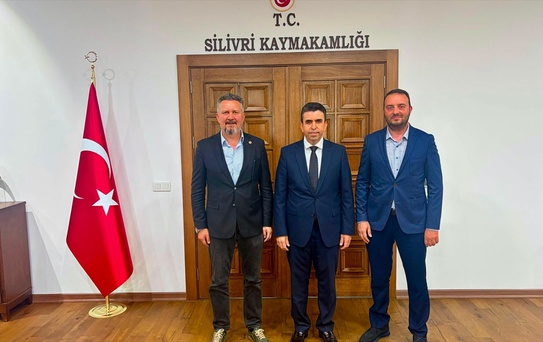 Özcan'dan Kaymakam Eren'e Ziyaret