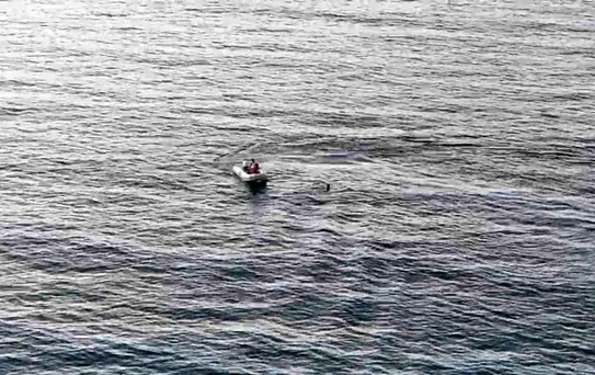 Dron ile Boğulma Tehlikesi Kurtarıldı
