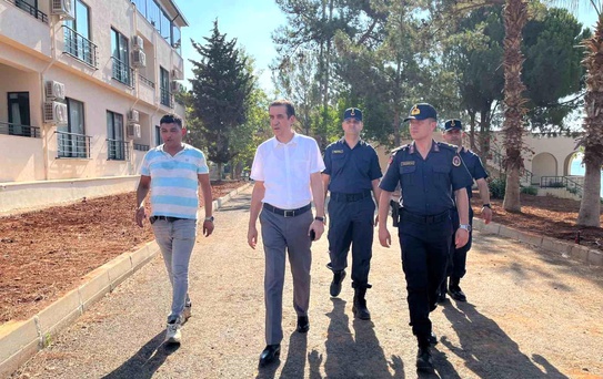 Kaymakam Topsakaloğlu Jandarma Tesislerini İnceledi