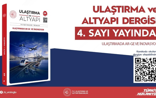 Ulaştırmada AR-GE ve İnovasyon Dergisi Yayınlandı