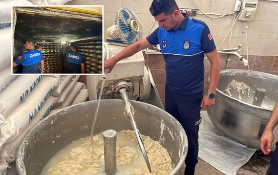 Fırında mide bulandıran manzara: 17 ayrı ceza kesildi