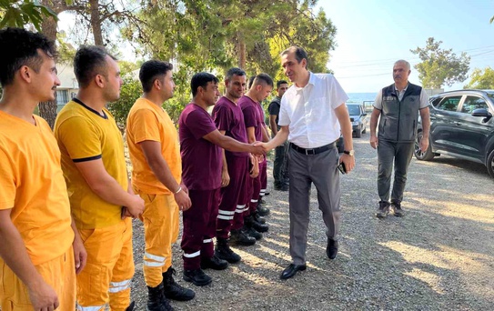 Topsakaloğlu'ndan Orman Yangını Önlemleri İncelemesi