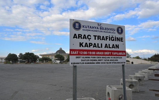 Kütahya'da gürültü ve güvenlik şikâyetleri sonrası drift pisti kapatıldı