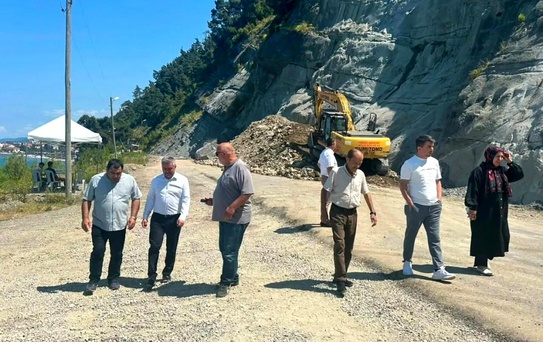 Sinop'ta Yatırım ve Altyapı Çalışmaları İncelendi