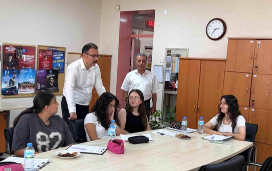 Kaymakam Ateş'ten Lise Öğrencilerine Ziyaret