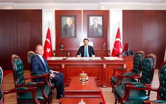 Vali Masatlı'dan Yeni Kaymakam'a Ziyaret