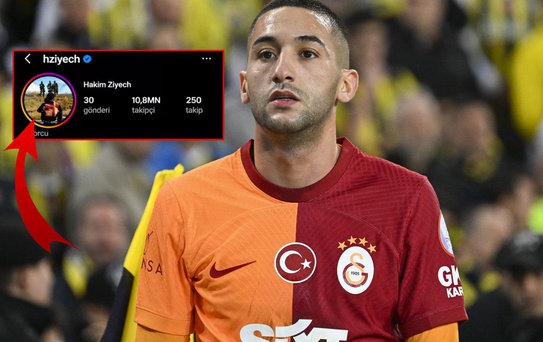 Yaptığını görenler ''Helal olsun Ziyech'' demeden edemiyor