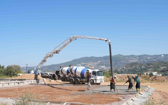 Alanya’da çok amaçlı yaşam alanı’nın temeli atıldı