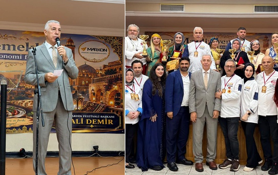MARKON'un gastronomi festivalinde Mardin lezzetleri buluştu! Başkan İbrahim Biter'den anlamlı mesaj