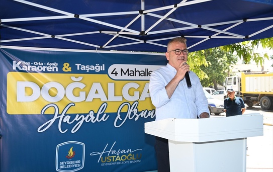 Seydişehir'de Doğal Gaz Çalışmaları Başlıyor