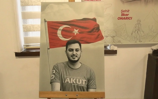 AKUT gönüllüsü şehit Bayram Eren Arslan için anma töreni düzenlendi